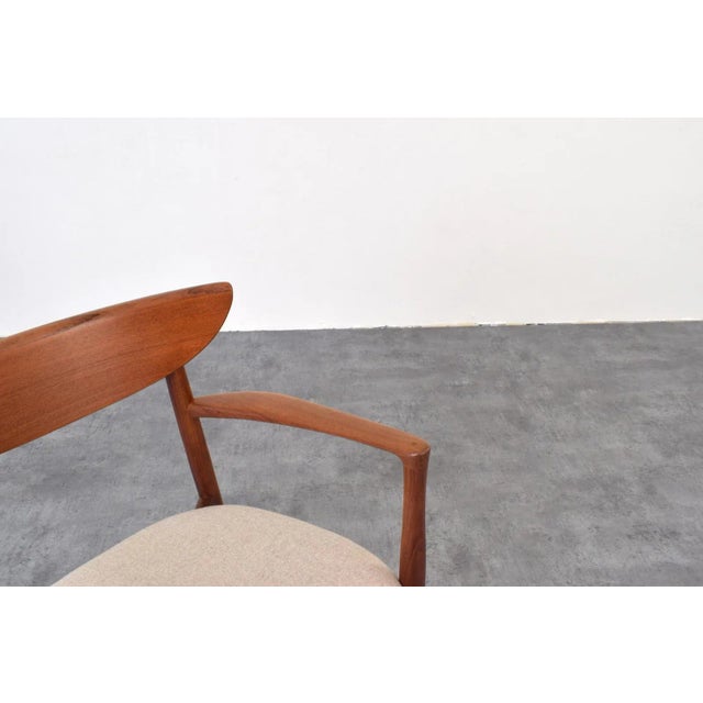 Mid-Century Teak Armchair by Harry Østergaard for Randers Møbelfabrik, 1960s For Sale - Image 11 of 14