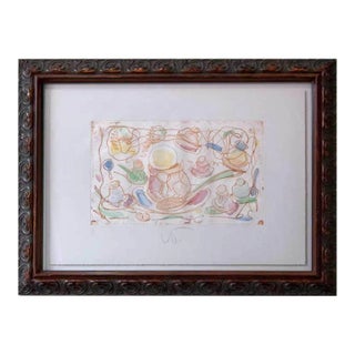 Claes Oldenburg Original Etching Hand Signed & Numbered Ltd Edition For Sale