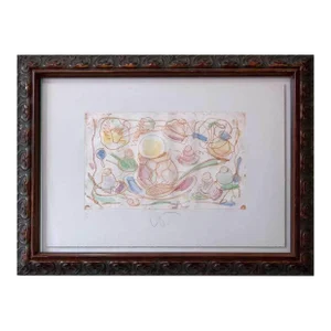 Claes Oldenburg Original Etching Hand Signed & Numbered Ltd Edition