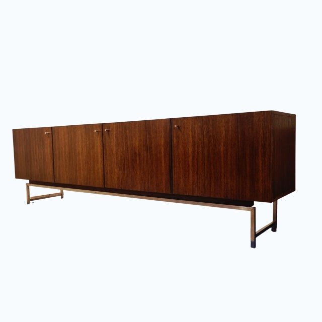 Mid-Century Modern Minimalist Sideboard VDJ-250 by Kurt Gunther and Horst Brechtmann for Fristho Franeker, 1960s For Sale - Image 3 of 18