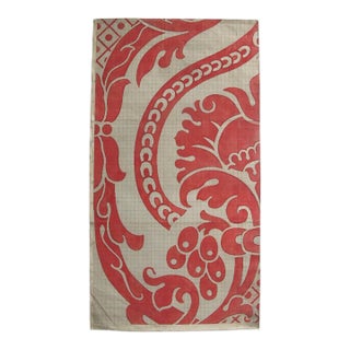 Antique French Textile Design For Sale