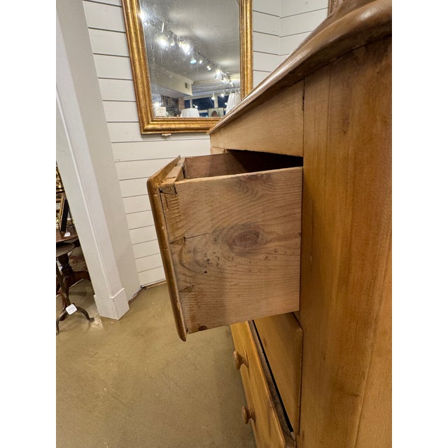 19th Century English Pine Chest of Drawers For Sale - Image 14 of 16