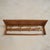 Brown Danish Modern Cherry Wood + Brass Wall-Mounted Coat Rack, 1960s For Sale - Image 8 of 9