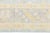 Modern Oushak Style Hand-Knotted Wool Rug - Pastel Blue, Gold & Ivory 9x12 For Sale - Image 9 of 10