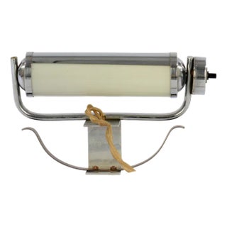 Bauhaus Nickel-Plated Desk Lamp, 1930s For Sale