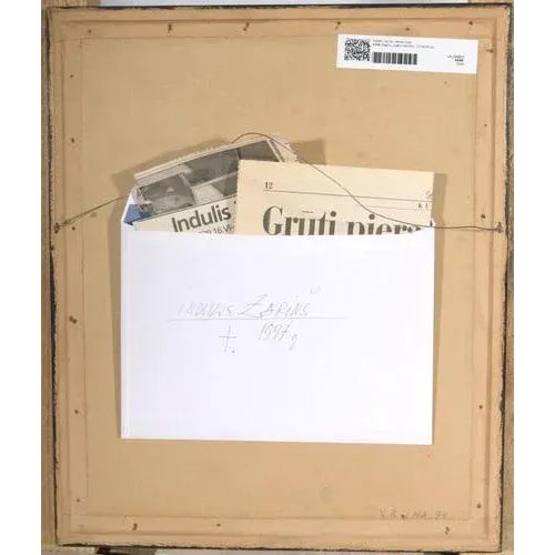 Contemporary Indulis Zarins, Bullfight, Late 20th Century, Mixed Media For Sale - Image 3 of 4