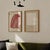 Set of 2 abstract open edition giclee prints by artist Anna Pepe. 20"x28" Elegant and bold red lines drawing and abstract...