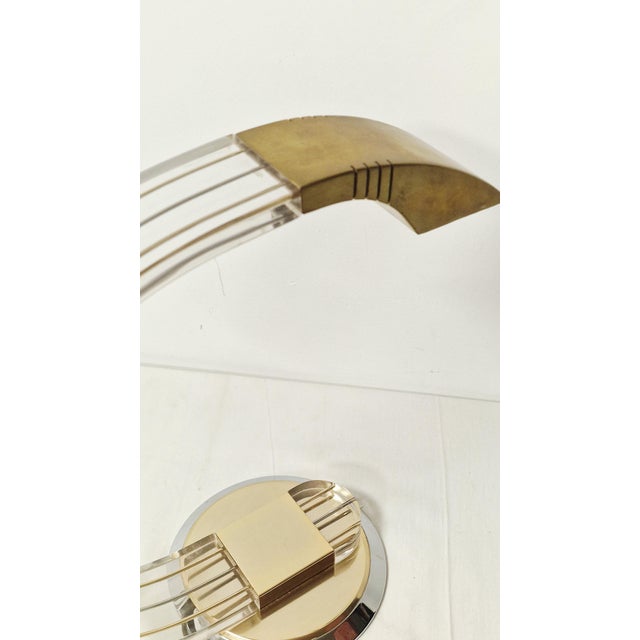 Vintage Italian Table Lamp, 1980s For Sale - Image 6 of 11