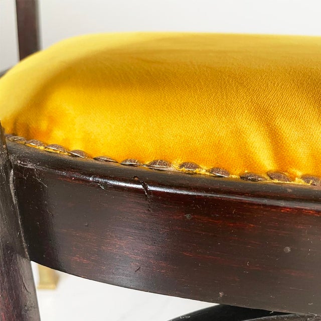 Austrian Bench by Gustav Siegel for Jacob & Josef Kohn, 1930s For Sale - Image 13 of 16