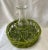 Vintage Italian Sangria Wine Carafe with 6 glasses and pouring cafe and beautiful green wicker carryall. Perfect for...