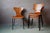 Mid-Century Scandinavian Tubular Plywood Stackable Chairs, 1950s, Set of 4 For Sale - Image 3 of 18