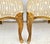 Vintage French Louis XV Rococo Giltwood Wing Back Dining Side Chairs Set of 4 For Sale In Miami - Image 6 of 17