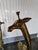 Gold 1970's Life Size Brass Baby Giraffes - a Pair For Sale - Image 8 of 12