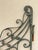 Antique Spanish Renaissance Scrolling Wrought Iron 57 X 45 Garden Entry Gate Set For Sale - Image 9 of 18