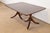 Baker Furniture Style Georgian Banded Mahogany Double Pedestal Extension Dining Table, Newly Refinished For Sale In South Bend - Image 6 of 11