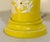 Yellow Mid Century Metal Lanterns Painted Yellow Table Lamps - A Pair For Sale - Image 8 of 9