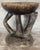 Vintage African Ceremonial Tribal Art Dogon Wood Stool With a Rich Brown Patina For Sale - Image 11 of 12