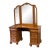 Lexington Victorian Manor Oak Vanity With Mirror For Sale