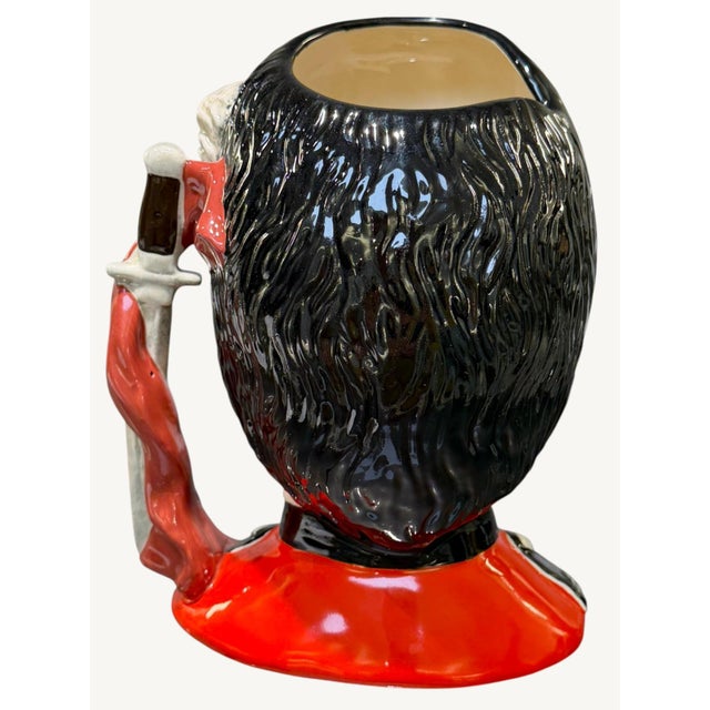 Royal Doulton the Guardsman D6755 Character Jug Signed Michael Doulton 1986 For Sale In Dallas - Image 6 of 8