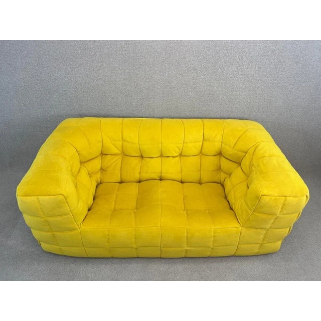 Yellow Yellow Kashima Two-Seater Sofa Ligne Roset For Sale - Image 8 of 18