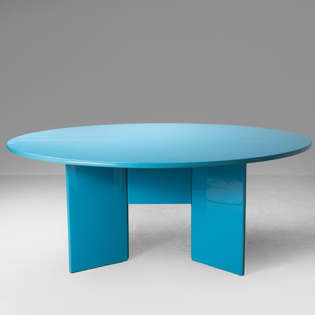 Light Blue Antella Table by Kazuhide Takahama for Studio Simon Gavina, 1975 For Sale - Image 6 of 18