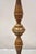 Vintage Italian Renaissance Jacobean Turn Carved Oak Wood 18.5" Candlestick Pair For Sale - Image 10 of 10