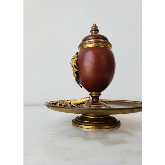 19th Century 19th Century French Neoclassical Inkstand For Sale - Image 5 of 11