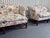 Vintage Hickory Chair Chinese Chippendale Floral Upholsterered Camelback Sofas in Lee Jofa Fabric - A Pair For Sale - Image 11 of 12