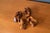 Vintage Abstract Handcrafted Solid Wood Hippo Puzzle Sculpture by Deborah Bump For Sale - Image 10 of 11