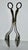 Traditional Vintage Silverplate Traditional Style Tongs For Sale - Image 3 of 11