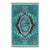 Rug & Kilim’s Modern Classics Rug, Turquoise With Pictorial Medallion “Simorgh” For Sale