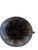 Artisan Glazed Ceramic Vase on Wrought Iron Stand With Sculptural Horn Accent For Sale - Image 10 of 10