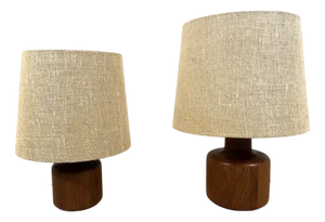 Teak Table Lamps from Bestform, 1960s, Set of 2