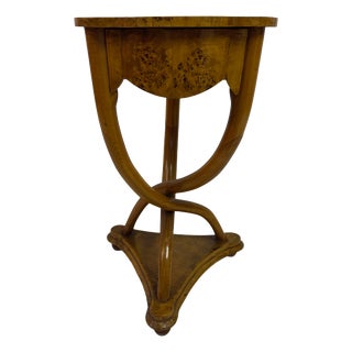 Italian Burr Wood Occasional Table, 1920s For Sale