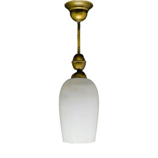 Art Deco Style Pendant Lamp, Poland, 1950s For Sale