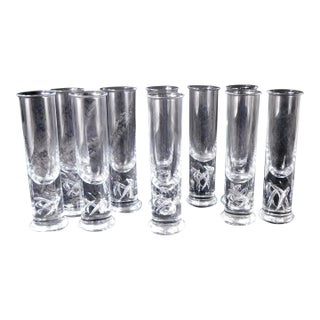 1950s Holmegaard High Life Beer or Pilsner Glasses Set of Ten For Sale