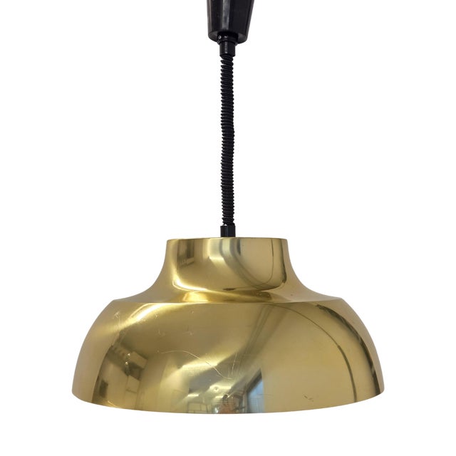 Pamela Pendant Lamp by Heikki Turunen for Orno Finland, 1970s For Sale