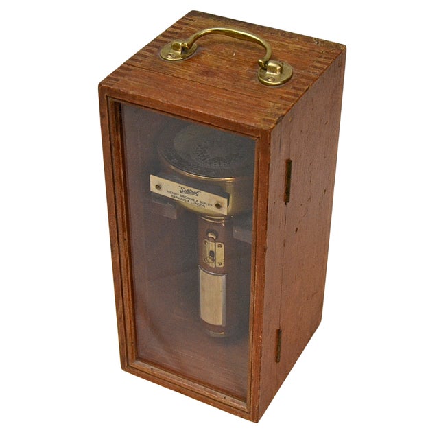 Metal Sestrel Bearing Compass from Henry Browne & Son Ltd., 1950 For Sale - Image 7 of 7