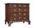 Brown 19th Century Shaped Front Oak Chest of Drawers, 1880 For Sale - Image 8 of 8
