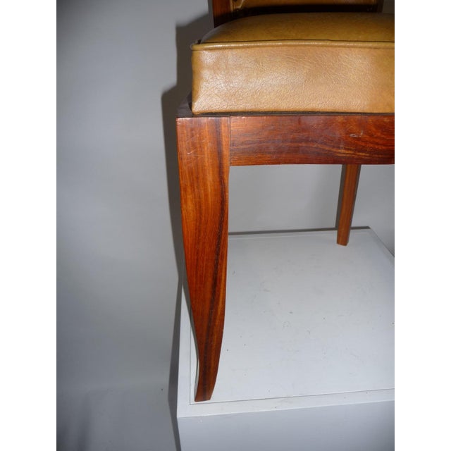 Vintage French Art Deco Dining Chairs, 1930s, Set of 10 For Sale - Image 13 of 14