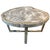 Andrianna Shamaris High Quality Petrified Wood Slab Top Side Table For Sale - Image 15 of 18