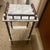 Victorian Early 20th Century Two Tiered Marble Side Table For Sale - Image 3 of 4