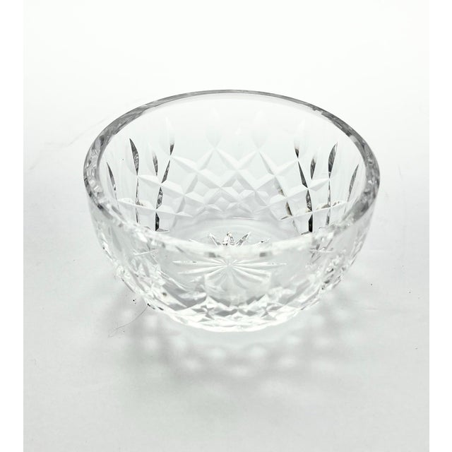 1980s 1980s Waterford “Lismore” Crystal Creamer & Open Sugar Bowl Set For Sale - Image 5 of 12
