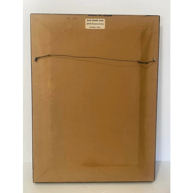 Antique Greek Orthodox Icon – St. Luke the Evangelist With Ox, Hand-Painted Tempera Gilded Wood 17.5” X 13” Rare Find For Sale - Image 9 of 10