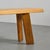 Dining Table and Benches in Larch Wood attributed to Christian Durupt, 1960, Set of 3 For Sale - Image 15 of 18