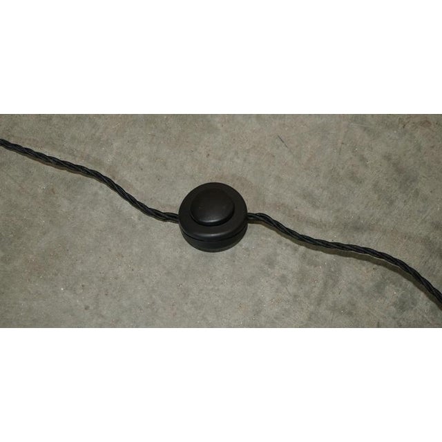 Italian Murano Glass and Iron Caged Pendant Floor Lamp from Seguso, 1930s For Sale - Image 15 of 16