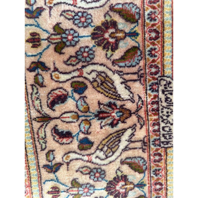 Mid-Century Kashan Dabir Rug from Bobyrugs, 1950s For Sale - Image 3 of 18