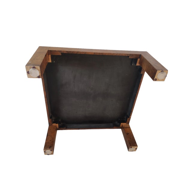 Brown Burl Walnut Patchwork Coffee Table in the Style of Paul Evans, Circa 1950s For Sale - Image 8 of 10