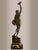 Metal Pierre Le Faguays, Nude Woman with a Dove, 1930, Bronze & Marble For Sale - Image 7 of 10
