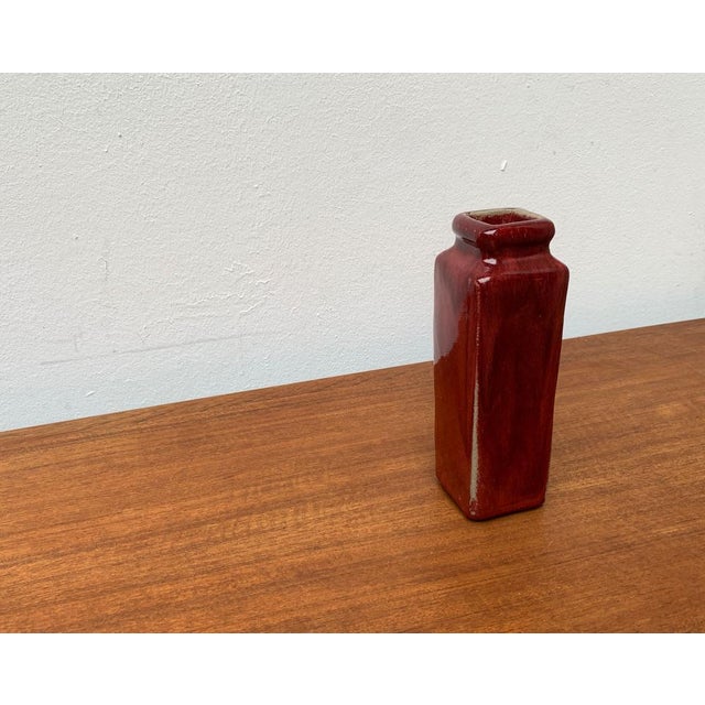 Mid-Century Minimalist Ceramic Vase, 1960s For Sale - Image 6 of 18